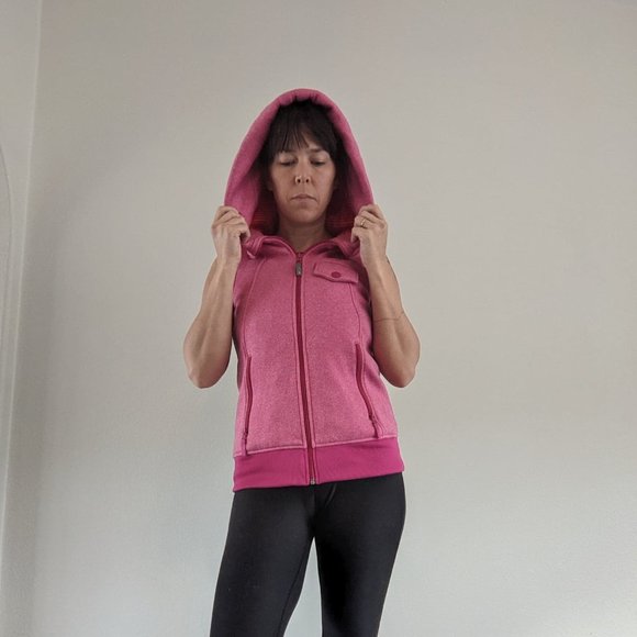 Burton Dryride fleece hooded vest. Size S - Picture 4 of 5